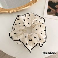 Fashion Flower Synthetic Fibre Pleated Hair Tie 1 Piece sku image 117