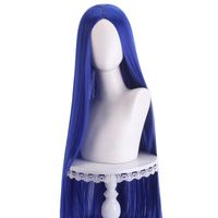 Women's Elegant Party Stage Cosplay High Temperature Wire Centre Parting Long Straight Hair Wigs sku image 12
