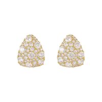 1 Pair Elegant Water Droplets Inlay Alloy Artificial Pearls Artificial Diamond Ear Studs main image 6