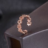 Wholesale Jewelry Sexy Flower Copper Foot Ring main image 5