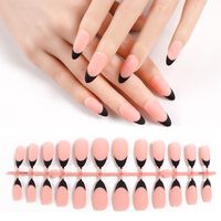 Sweet Color Block Abs Nail Patches sku image 27
