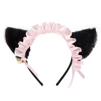 Cute Cat Ears Cloth Hair Band sku image 4