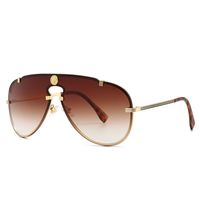 Style Classique Couleur Unie Pc Lunettes De Crapaud Sans Cadre Hommes De Lunettes De Soleil sku image 1