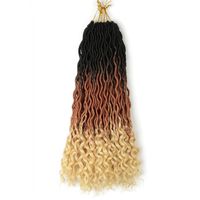 Women's African Style Party Low Temperature Flame Retardant Wire Long Curly Hair Wigs sku image 7