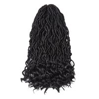 Women's African Style Party Low Temperature Flame Retardant Wire Long Curly Hair Wigs sku image 5