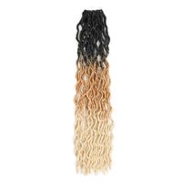 Women's African Style Stage Street Low Temperature Wire Long Curly Hair Wigs sku image 2