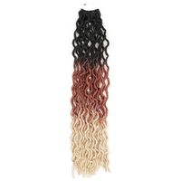 Women's African Style Stage Street Low Temperature Wire Long Curly Hair Wigs sku image 4