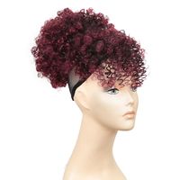 Women's African Style Casual High Temperature Wire Curls Wigs sku image 2