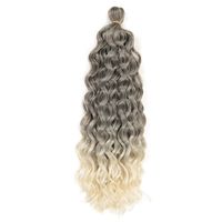 Women's Hip-hop Party Low Temperature Flame Retardant Wire Long Curly Hair Wigs sku image 4