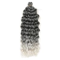 Women's Hip-hop Party Low Temperature Flame Retardant Wire Long Curly Hair Wigs sku image 12