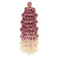 Women's Hip-hop Party Low Temperature Flame Retardant Wire Long Curly Hair Wigs sku image 11