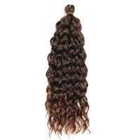 Women's Hip-hop Party Low Temperature Flame Retardant Wire Long Curly Hair Wigs sku image 32