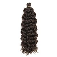 Women's Hip-hop Party Low Temperature Flame Retardant Wire Long Curly Hair Wigs sku image 2