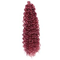 Women's Hip-hop Party Low Temperature Flame Retardant Wire Long Curly Hair Wigs sku image 35