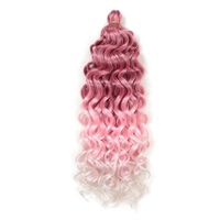 Women's Hip-hop Party Low Temperature Flame Retardant Wire Long Curly Hair Wigs sku image 20