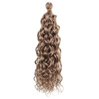 Women's Hip-hop Party Low Temperature Flame Retardant Wire Long Curly Hair Wigs sku image 15