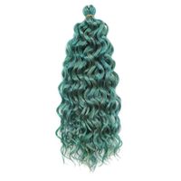 Women's Hip-hop Party Low Temperature Flame Retardant Wire Long Curly Hair Wigs sku image 13