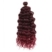 Women's Hip-hop Party Low Temperature Flame Retardant Wire Long Curly Hair Wigs sku image 14