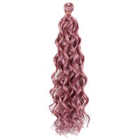 Women's Hip-hop Party Low Temperature Flame Retardant Wire Long Curly Hair Wigs sku image 22