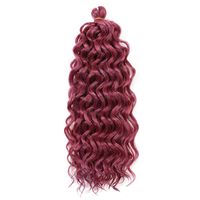 Women's Hip-hop Party Low Temperature Flame Retardant Wire Long Curly Hair Wigs sku image 7