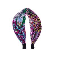 Women's Sweet Classic Style Ditsy Floral Cloth Printing Hair Band sku image 2