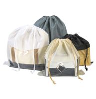 Simple Style Solid Color Storage Bag main image 2