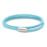 Simple Style Solid Color Spiral Stripe Rope Titanium Steel Unisex Bracelets sku image 11