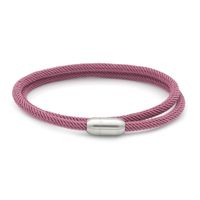 Estilo Simple Color Sólido Raya Espiral Soga Acero Titanio Unisexo Pulsera sku image 15