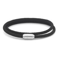 Simple Style Solid Color Spiral Stripe Rope Titanium Steel Unisex Bracelets sku image 5