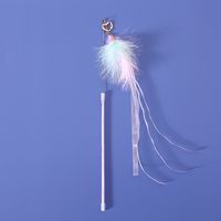 Cute Cat  Toy Feather Bell Long Tassel Interactive Training Toy sku image 1