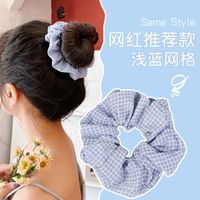 Fashion Flower Synthetic Fibre Pleated Hair Tie 1 Piece sku image 26