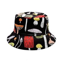 Unisex Cartoon Style Mushroom Wide Eaves Bucket Hat sku image 35