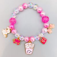 Children's Pearl Bracelet Cute Little Animal Bracelet Beaded Accessories sku image 25