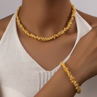 Retro Geometric Alloy Stone Wholesale Bracelets Necklace main image 3