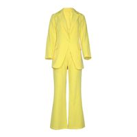 Women's Elegant Solid Color Polyester Blazer Suits main image 4