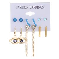 Modern Style Round Alloy Plating 14k Gold Plated Women's Dangling Earrings sku image 7