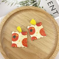 Ig Style Retro Flower Arylic Women's Drop Earrings main image 4