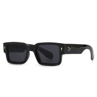 Retro Classic Style Solid Color Pc Square Full Frame Women's Sunglasses sku image 1