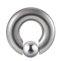 Simple Style Round Stainless Steel Plating Nose Ring main image 5
