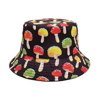 Unisex Cartoon Style Mushroom Wide Eaves Bucket Hat sku image 38