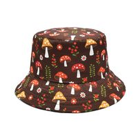 Unisex Cartoon Style Mushroom Wide Eaves Bucket Hat sku image 43