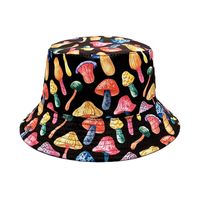 Unisex Cartoon Style Mushroom Wide Eaves Bucket Hat sku image 36