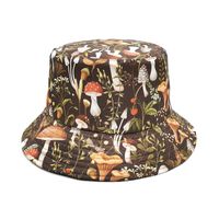 Unisex Cartoon Style Mushroom Wide Eaves Bucket Hat sku image 42