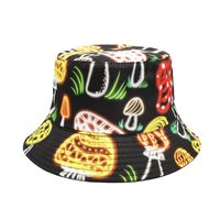 Unisex Cartoon Style Mushroom Wide Eaves Bucket Hat sku image 40