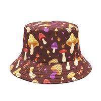 Unisex Cartoon Style Mushroom Wide Eaves Bucket Hat sku image 44