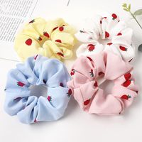 Casual Cute Commute Fruit Cloth Handmade Hair Tie main image 6