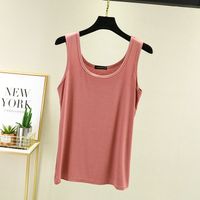 Women's Racerback Tank Tops Tank Tops Casual Solid Color main image 1