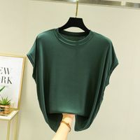 Women's T-shirt Short Sleeve T-shirts Casual Classic Style Solid Color main image 2