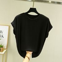 Women's T-shirt Short Sleeve T-shirts Casual Classic Style Solid Color main image 3