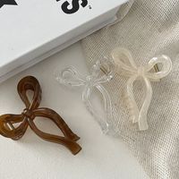 Sweet Bow Knot Plastic Resin Bowknot Hair Claws main image 3
